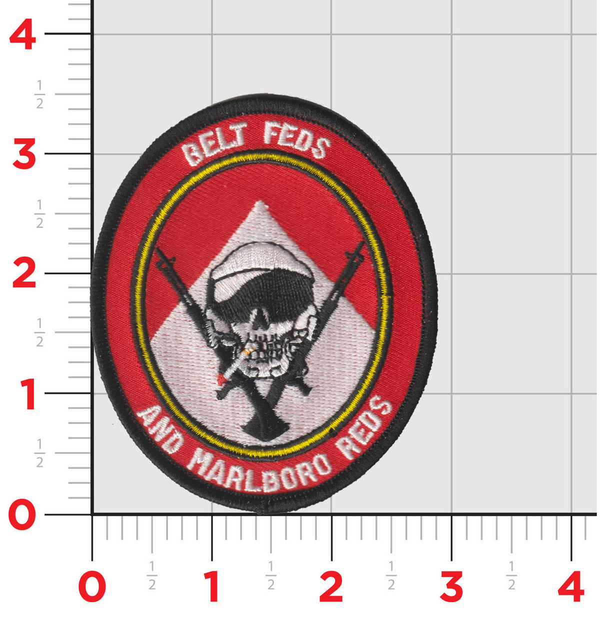 Belt Feds and Marlboro Reds Patch