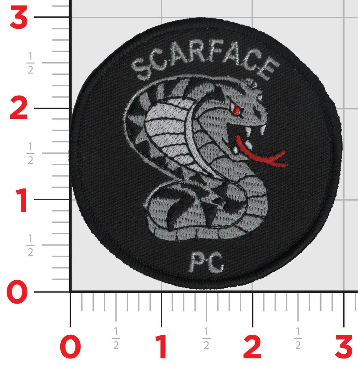 Official HMLA-367 Scarface Flightline Qual Patches