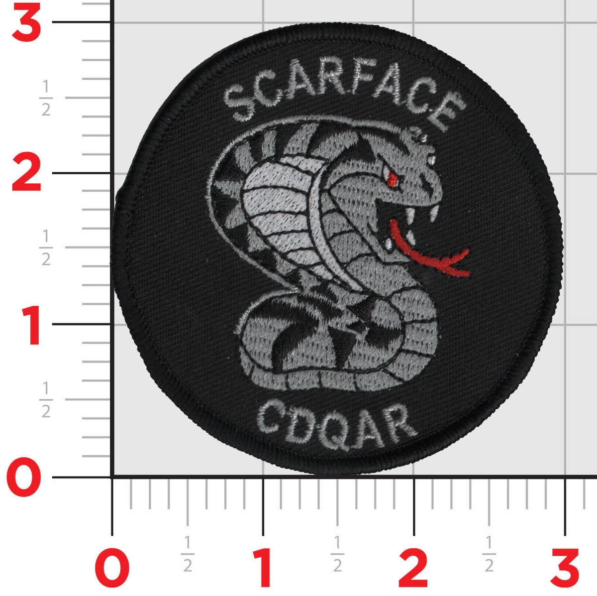 Official HMLA-367 Scarface Flightline Qual Patches