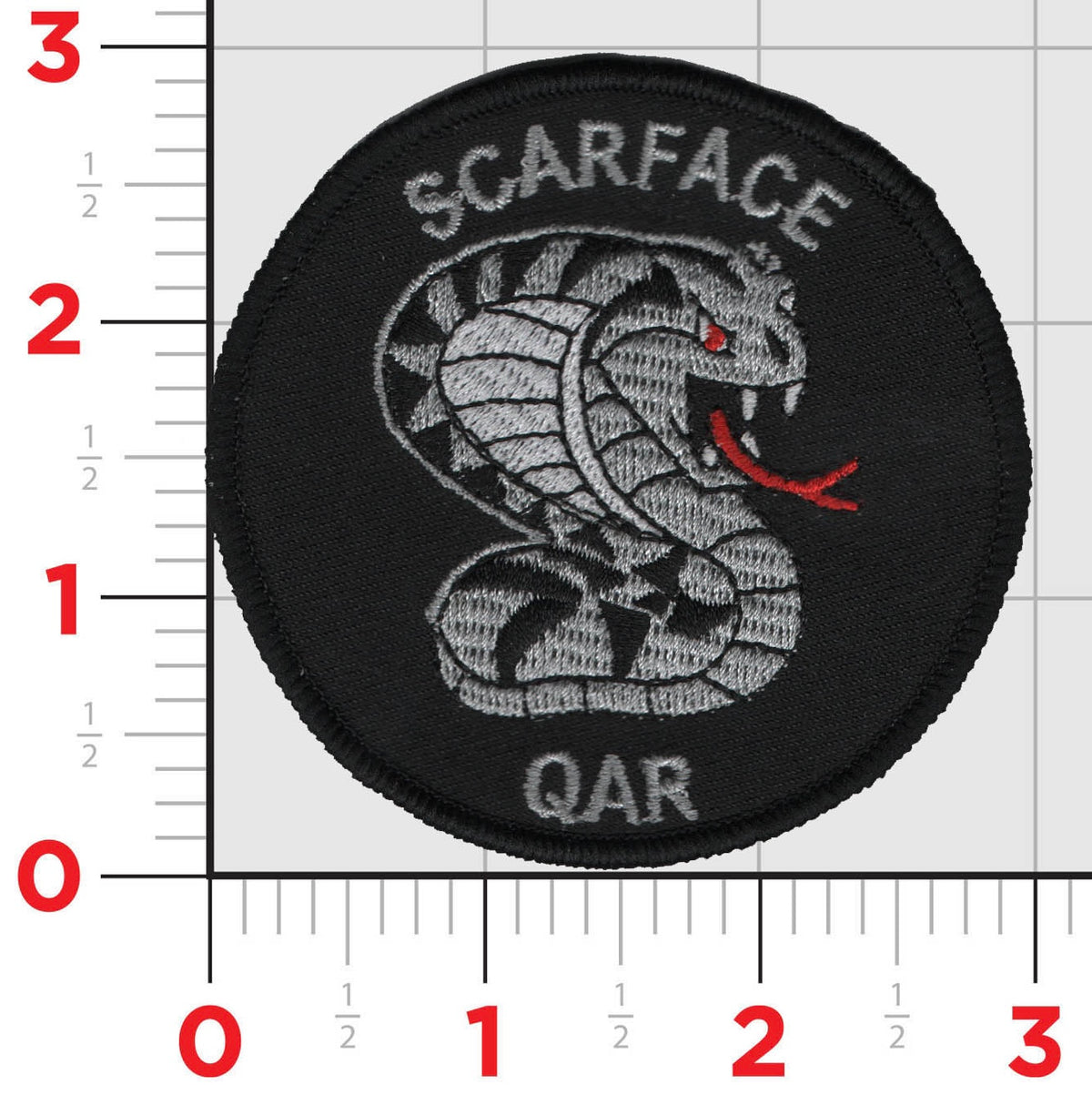 Official HMLA-367 Scarface Flightline Qual Patches