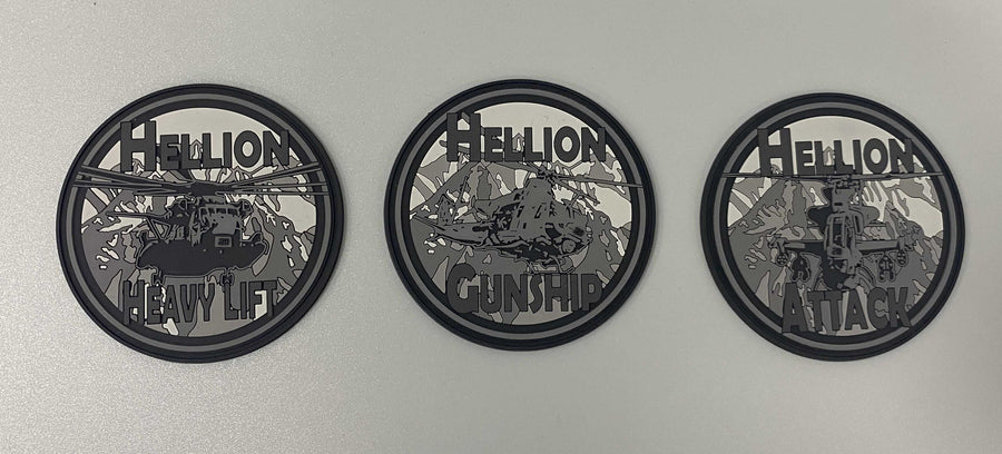 Official HT-28 Hellion PVC Shoulder Patch
