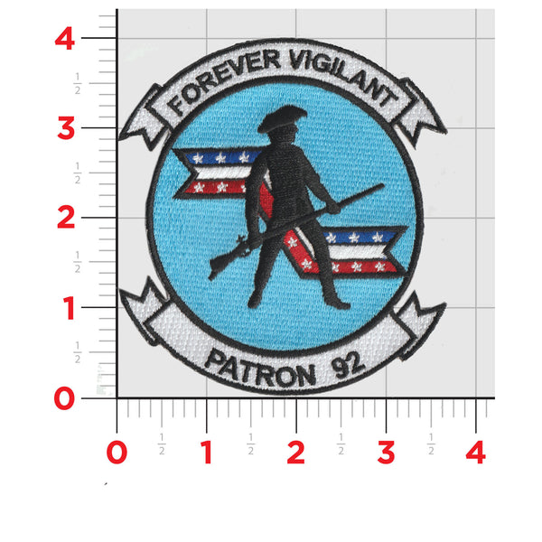 Officially Licensed US Navy VP-92 Minutemen Patch