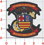 Officially Licensed USMC 1st Medical Battalion Camp Pendleton Patch