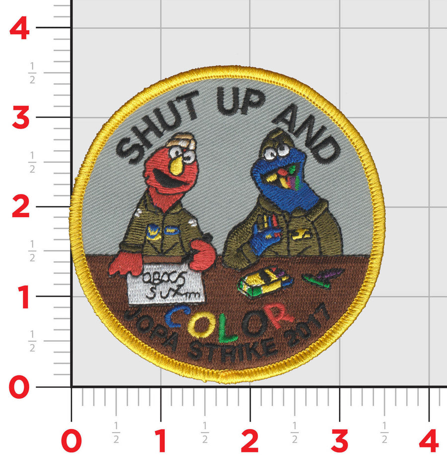 Shut Up and Color Patch