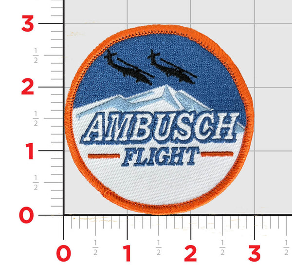 Official HSM-74 Swamp Fox Ambusch Shoulder Patch
