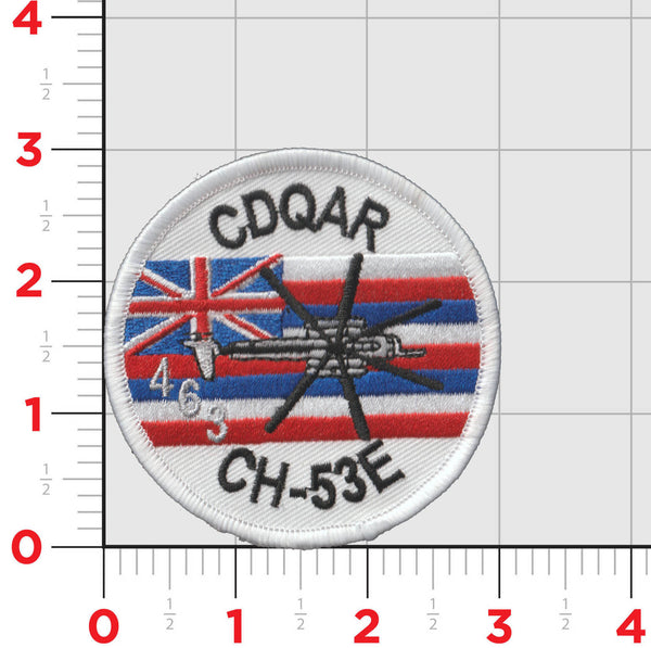 Official HMH-463 Pegasus CDQAR Qual Patch