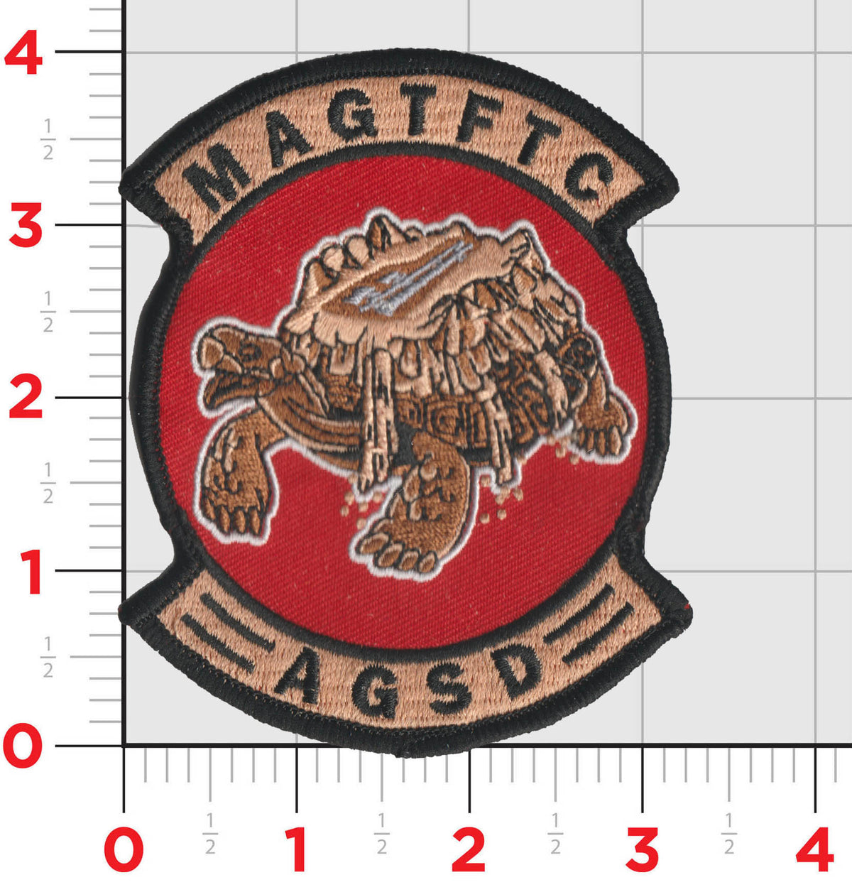 Officially Licensed MAGTFTC AGSD Patches (MAGTFTC)