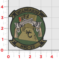 Officially Licensed US Navy HSC-23 Wildcards Squadron Patches