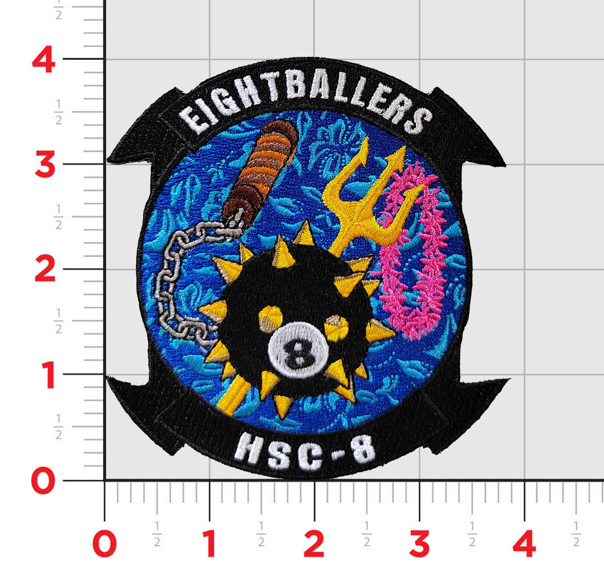 Official HSC-8 Hawaii Det Chest Patches