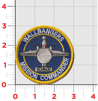 Official VAW-117 Wallbangers E-2C Shoulder Patches