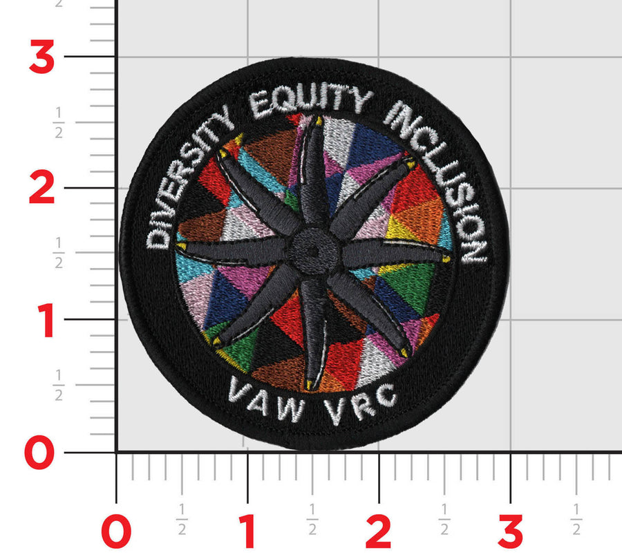 Official VAW-120 Greyhawks Diversity & Inclusion Shoulder Patch