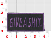 Official VMM-364 Purple Foxes "Give a S*hit" patches