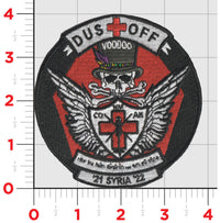 US Army Louisiana Guard Voodoo Dustoff Medevac Syria Patches