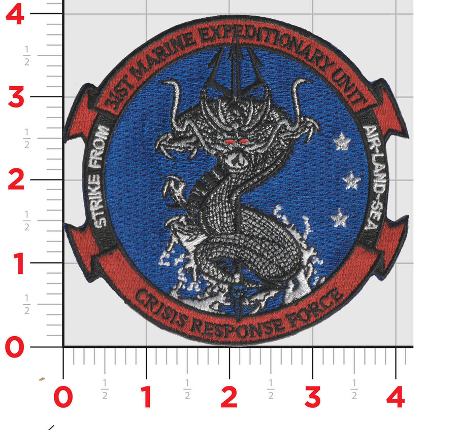Officially Licensed USMC  31st MEU Crisis Response Force Patch