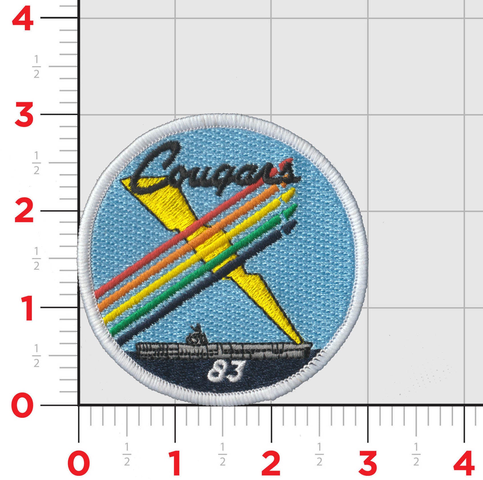 Buy Official US Navy VAQ-139 Couga Patch | MarinePatches.com