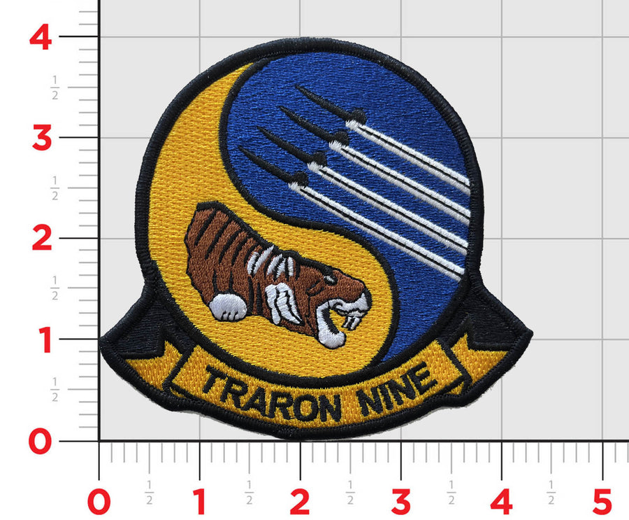 Officially Licensed US Navy VT-9 Tigers Squadron Patch