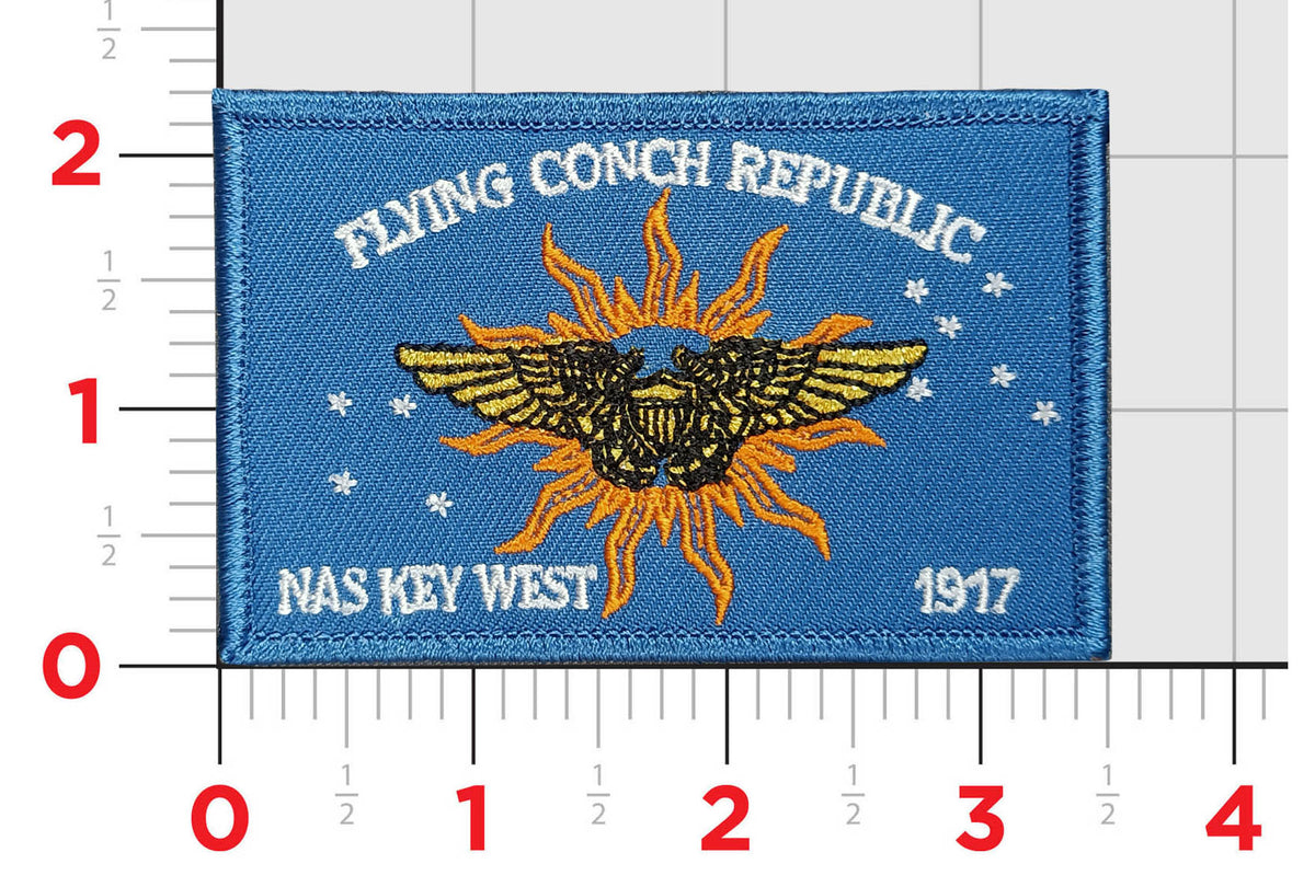 NAS Key West Conch Republic Flag Patch