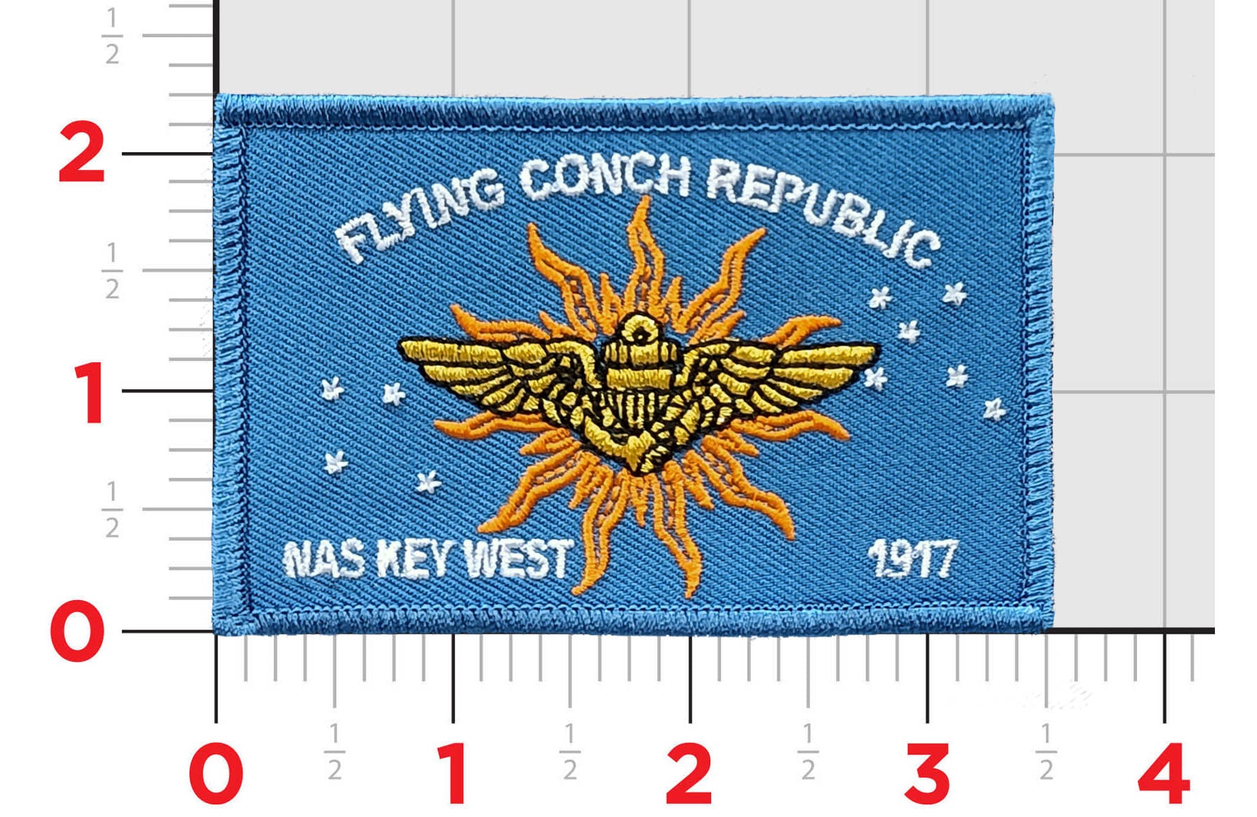 Buy NAS Key West Conch Republic Fl Patch | MarinePatches.com ...