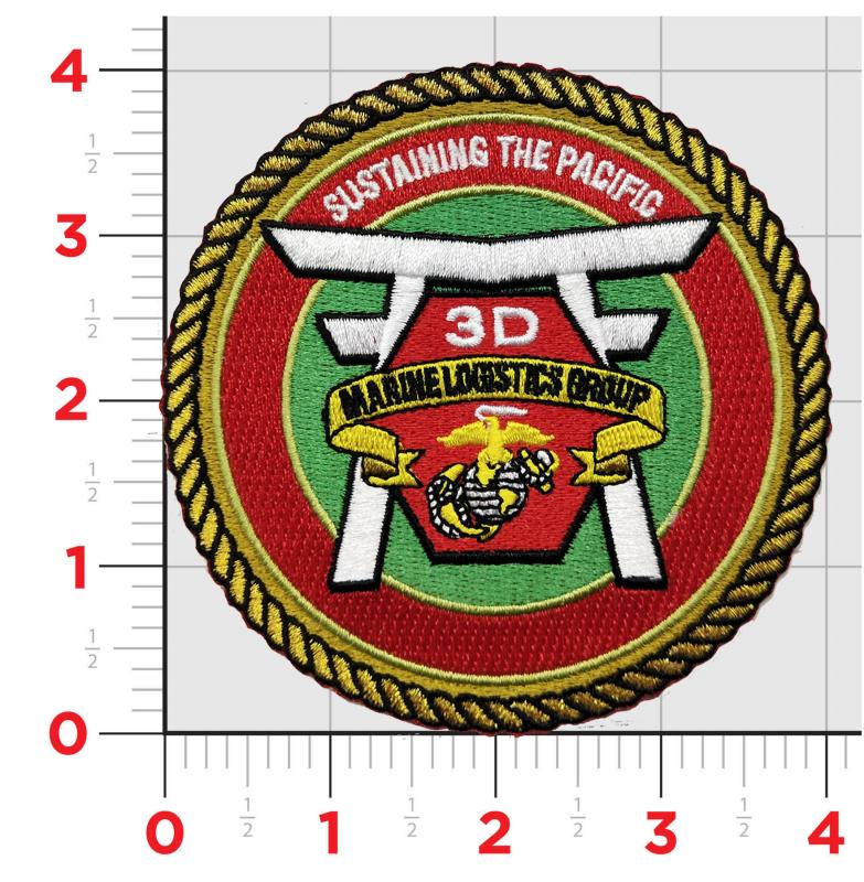 Buy Officially Licensed USMC 3rd M Patch | MarinePatches.com