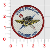 Officially Licensed USMC FAC/JTAC "Cleared Hot" Patch