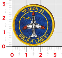 Official VT-22 Golden Eagles T-45 Shoulder Patch