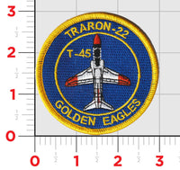 Official VT-22 Golden Eagles T-45 Shoulder Patch