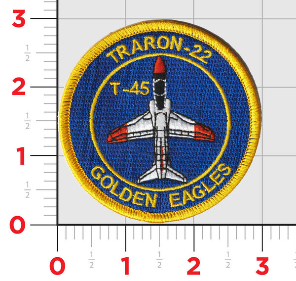 Official VT-22 Golden Eagles T-45 Shoulder Patch