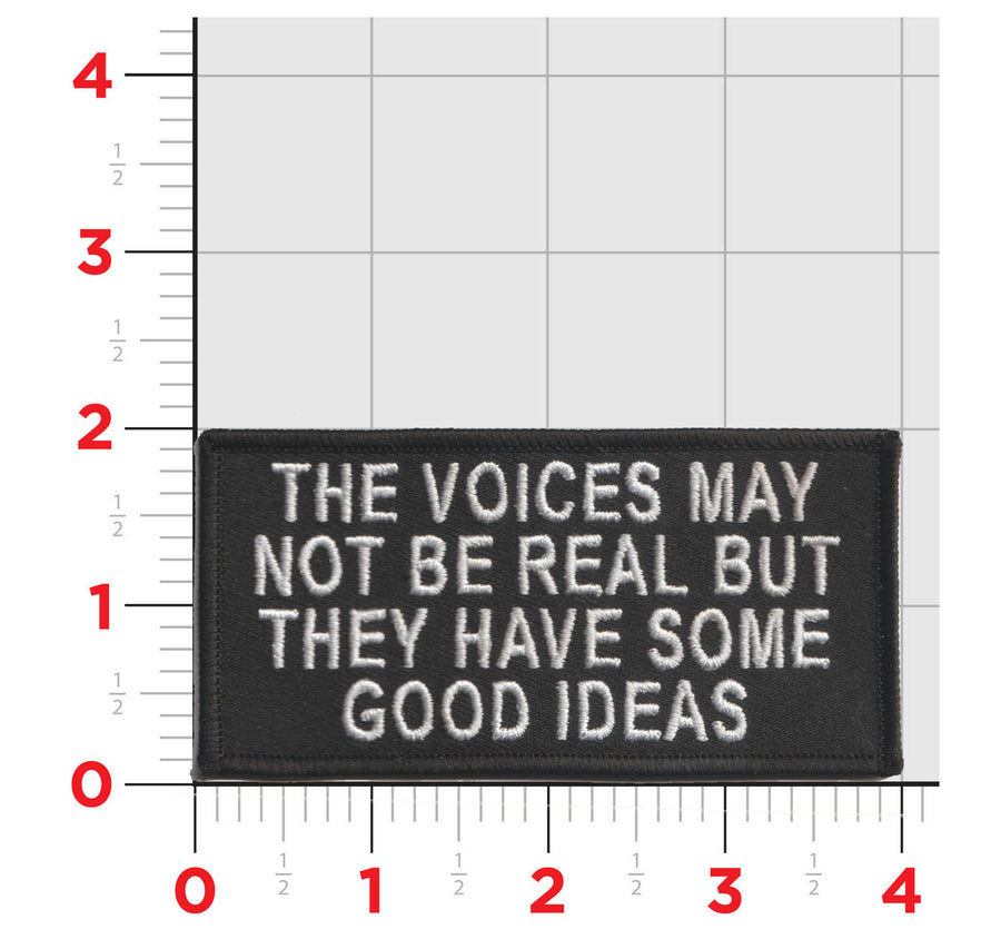 The Voices May Not be Real, but They Have Some Good Ideas.