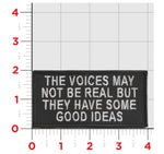 The Voices May Not be Real, but They Have Some Good Ideas.