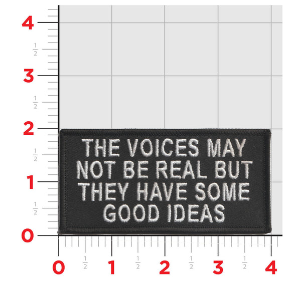 The Voices May Not be Real, but They Have Some Good Ideas.
