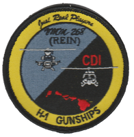 Official VMM-268 Red Dragons Skid DET Patch