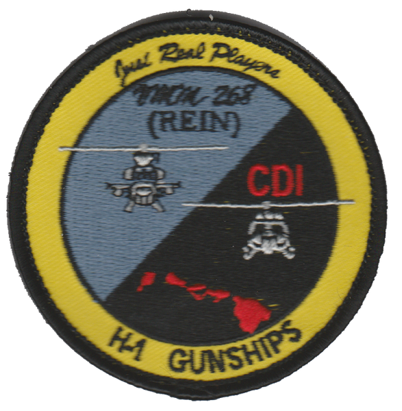 Official VMM-268 Red Dragons Skid DET Patch