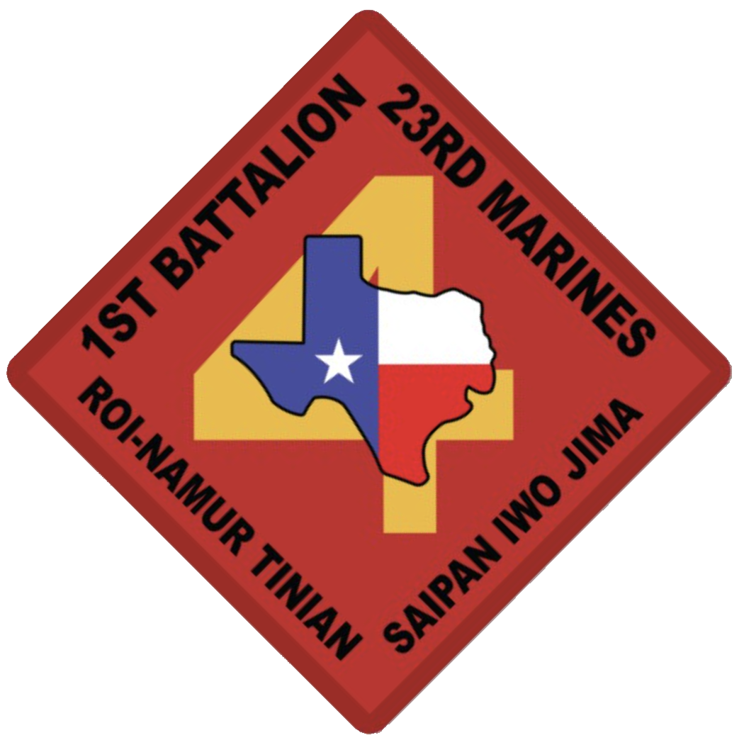 Officially Licensed 1st Bn 23rd Marines Sticker