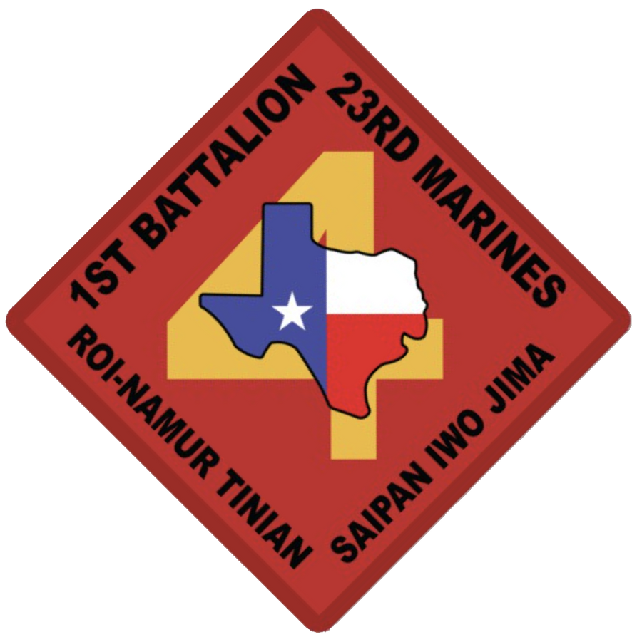 Officially Licensed 1st Bn 23rd Marines Sticker