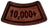 Flight Hours Leather Tab Patches