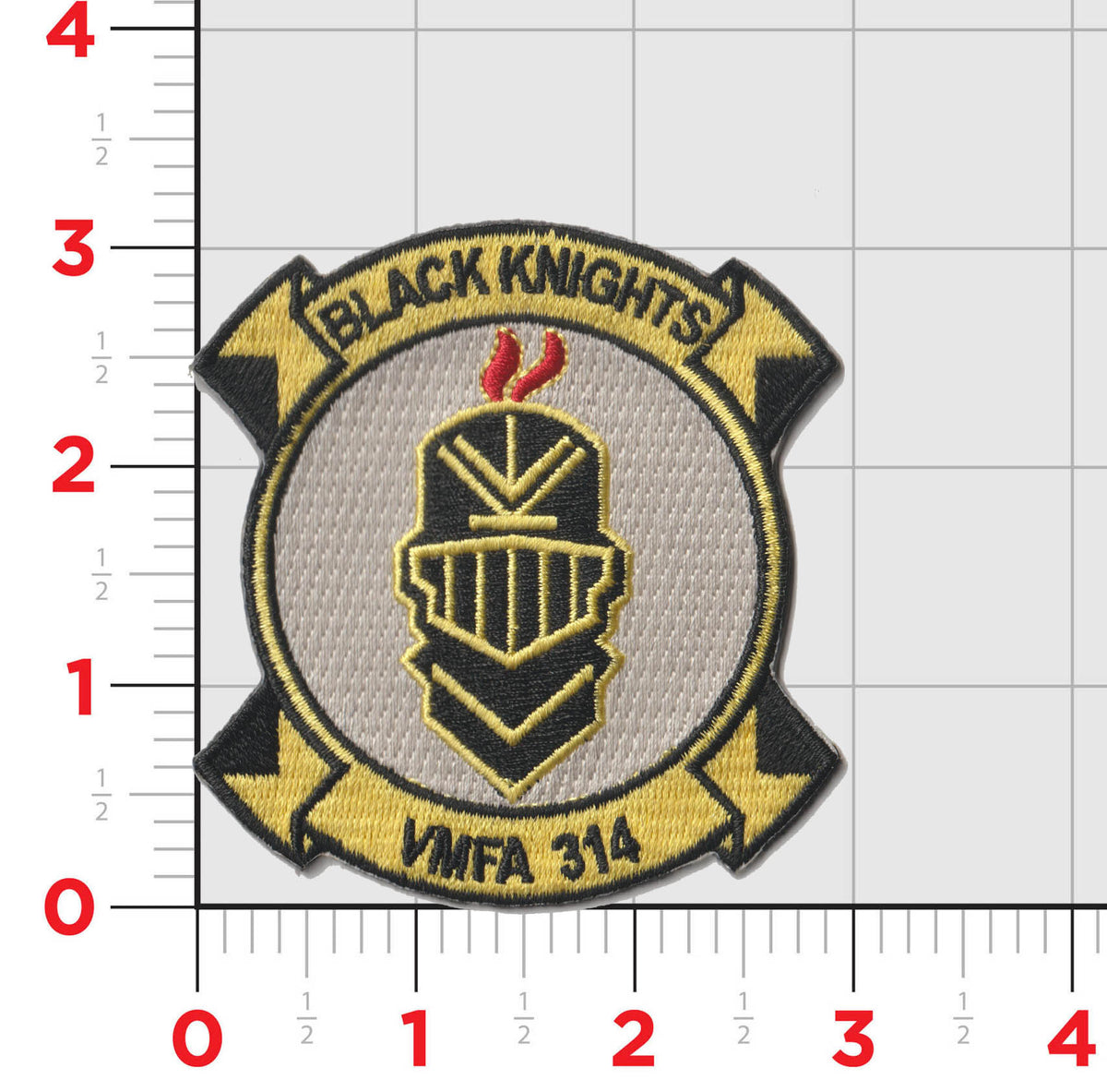Officially Licensed USMC VMFA-314 Black Knights Command Patches