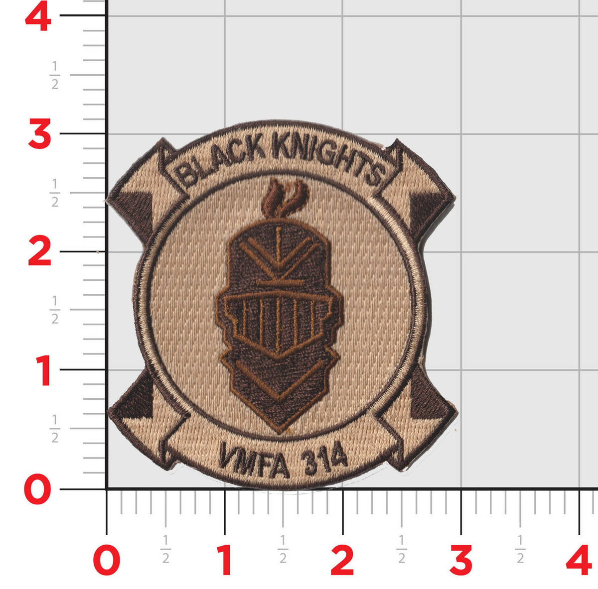Officially Licensed USMC VMFA-314 Black Knights Command Patches
