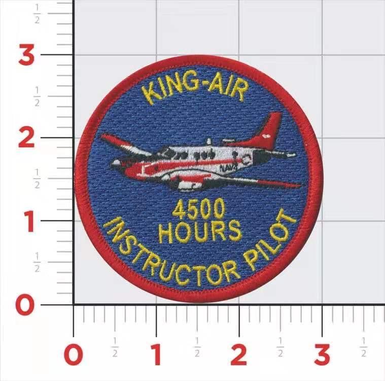 US Navy King-Air 4500 Hour Patch