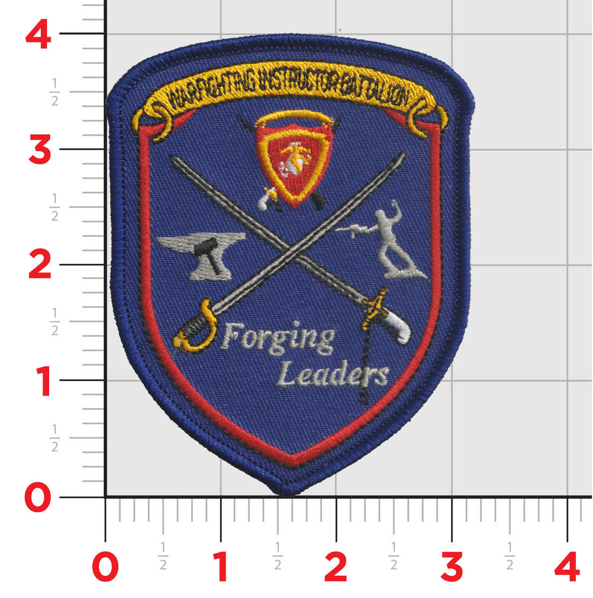 Officially Licensed TBS The Basic Course Warfighter Instructor Patches ...