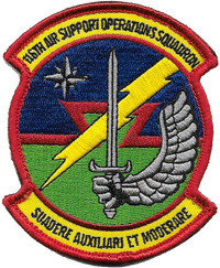 USAF 116th Air Support Operations Squadron Patch
