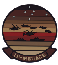 Official VMM-165 White Knights 11th MEU ACE PVC Patches