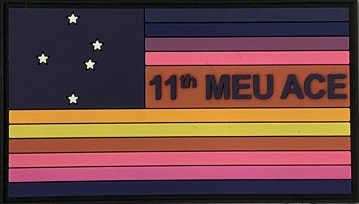 11th MEU ACE PVC Flag Patch