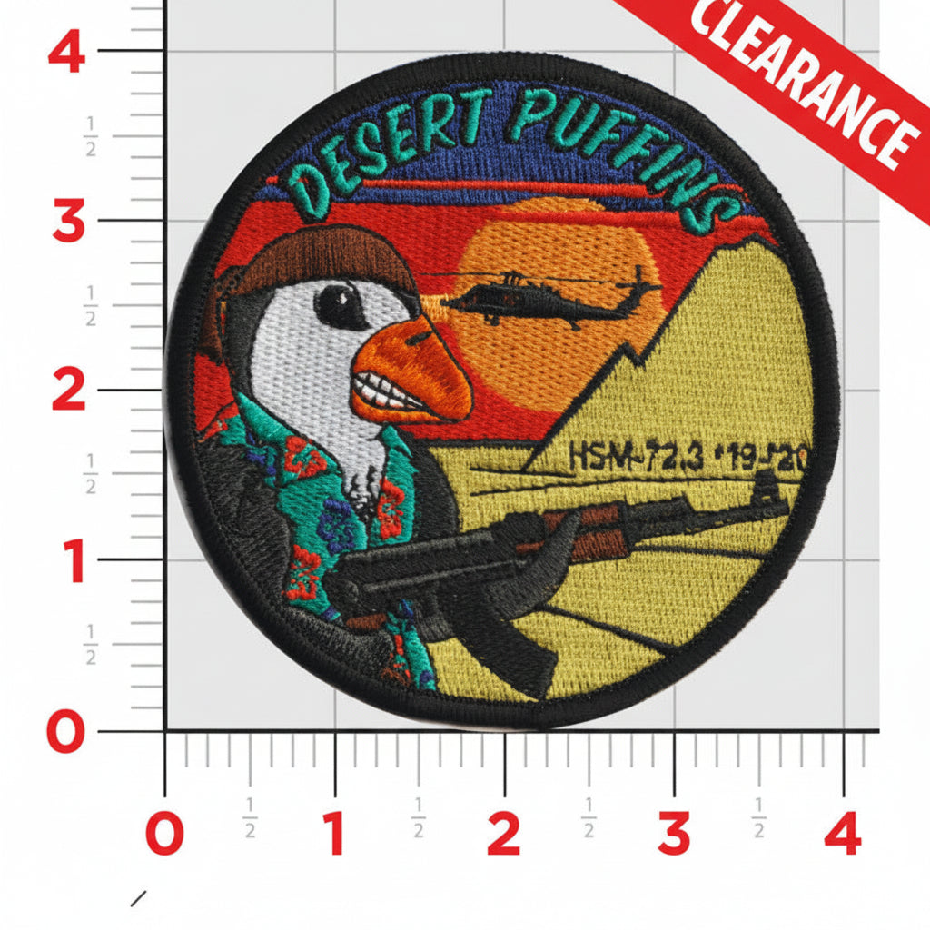 Official HSM-72.3 Desert Puffins Patch