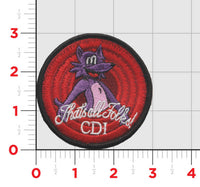 Official VMM-364 Purple Foxes Qual Shoulder Patches