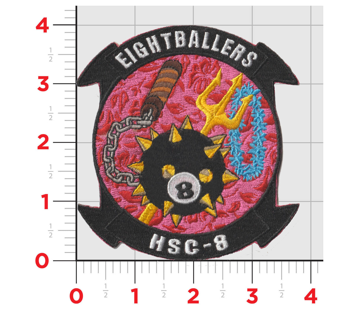 Official HSC-8 Hawaii Det Chest Patches