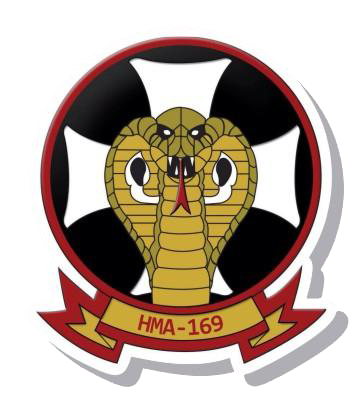 Officially Licensed USMC HMA-169 Vipers 3.5" Sticker