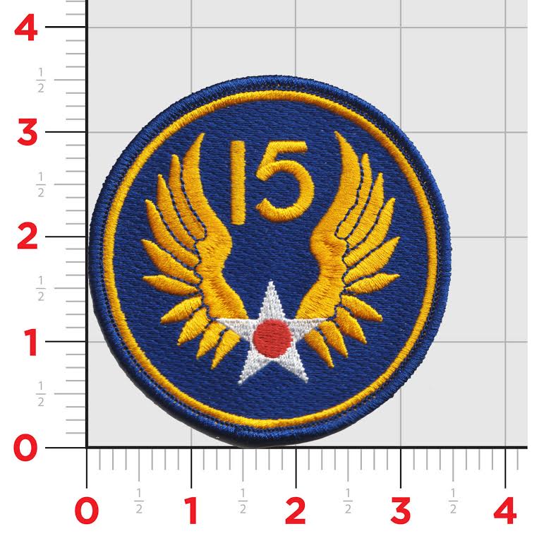 15th Air Force Patch