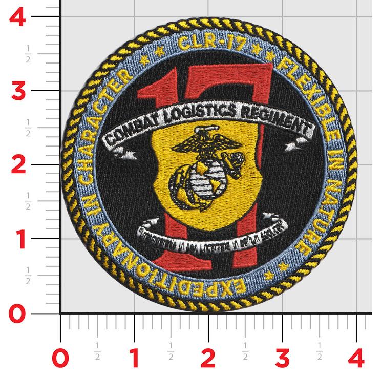 Buy Officially Licensed USMC 17th Patch | MarinePatches.com ...