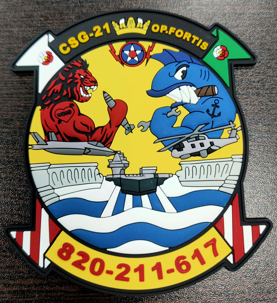 Officially Licensed USMC VMFA-211 Wake Island Joint PVC patches