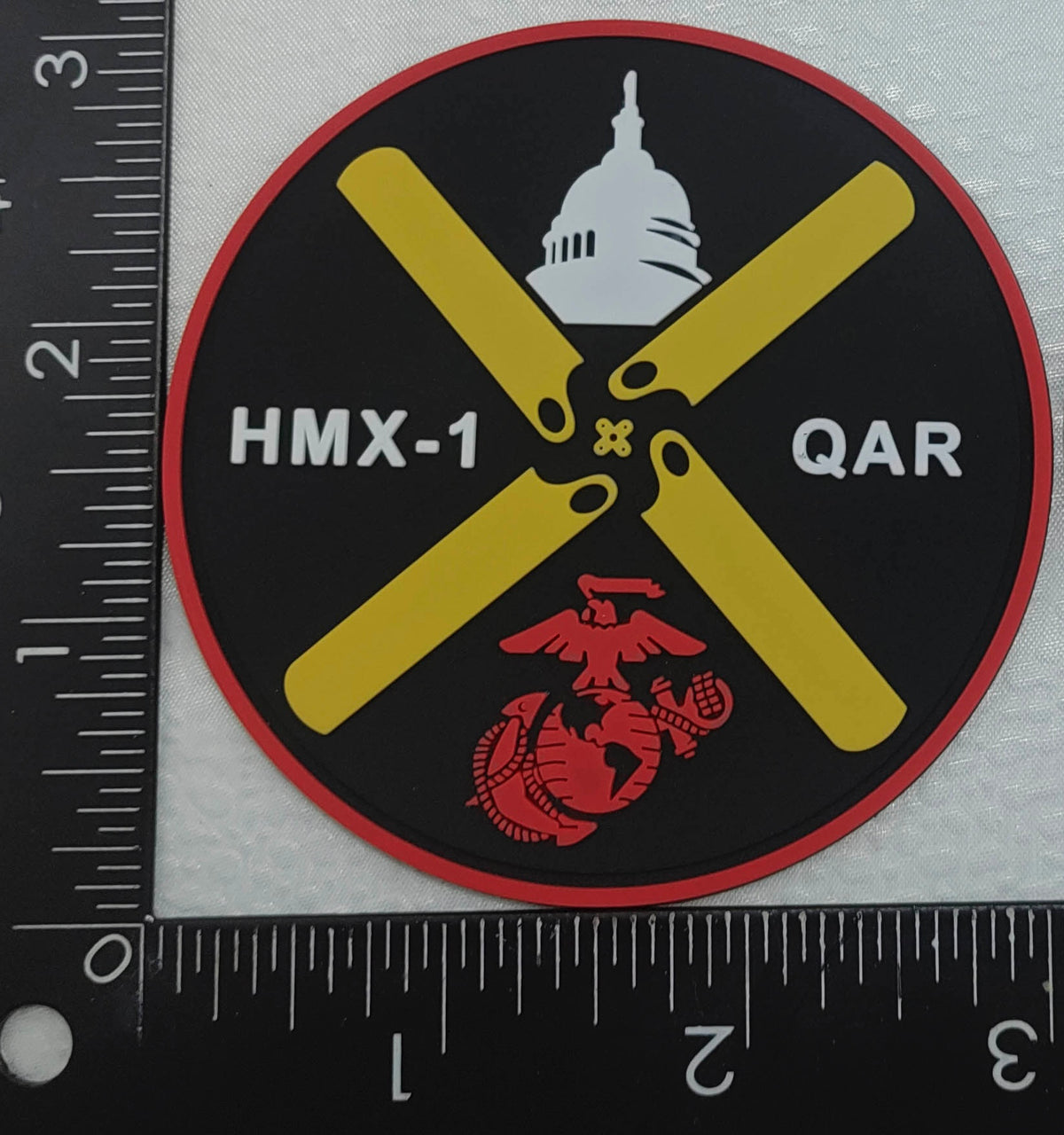 Officially Licensed HMX-1 NightHawks Flightline PVC Qual Patches
